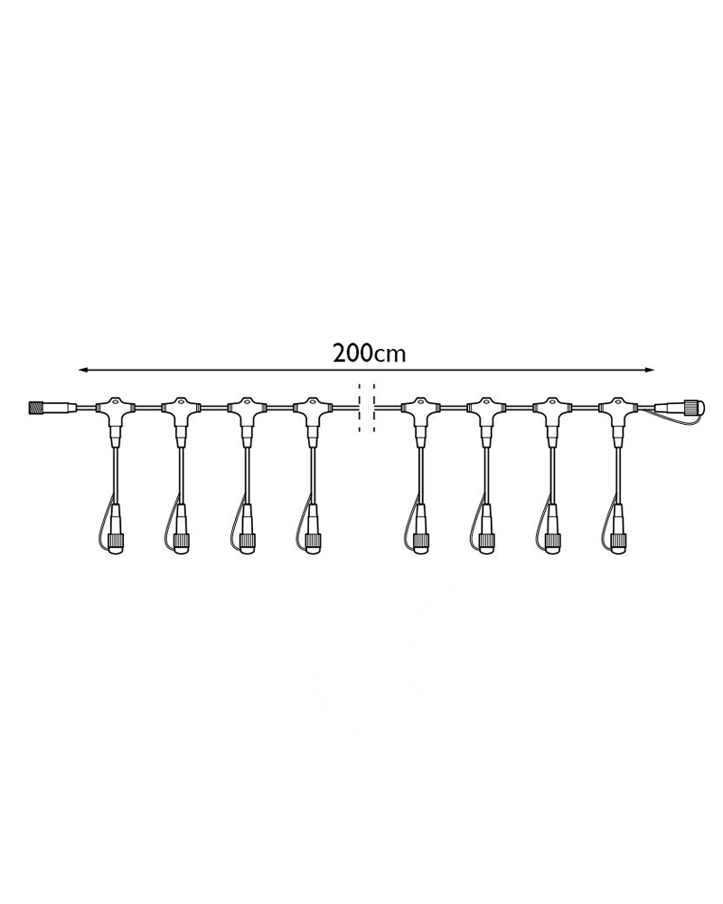 Conector Smart para 20 tiras 2 metros