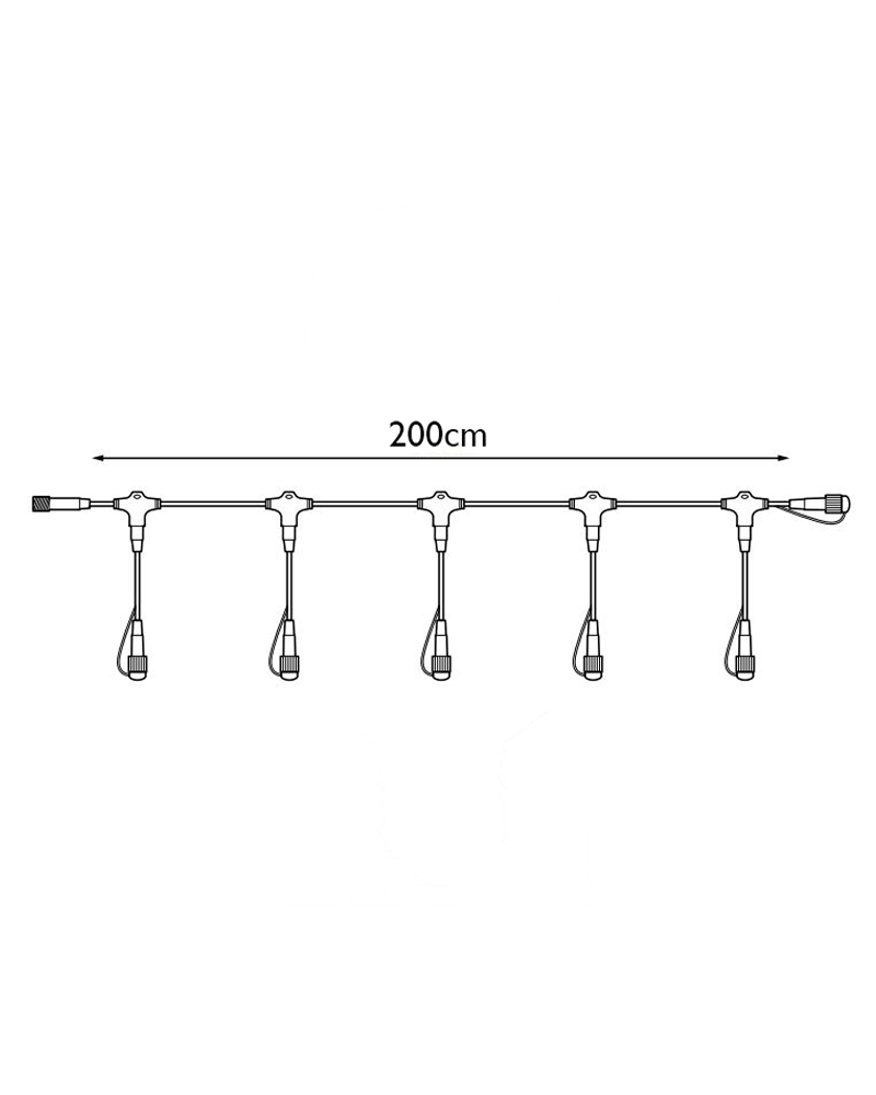 Conector 5 Smart 2 metros