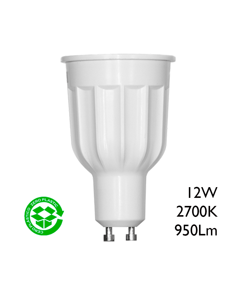 Spot Dicroica 50mm LED 12W GU10 60° 2700K 950Lm