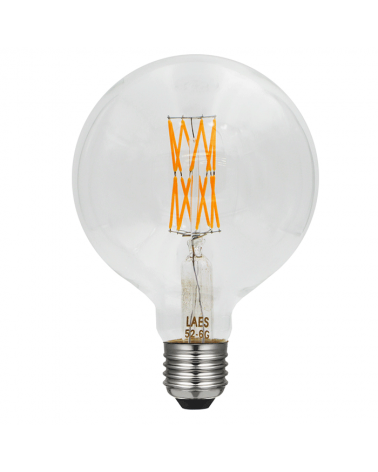 LED vintage Globe Bulb 150mm Dimmable Diagonal LED filaments E40 8W 2200K 820Lm