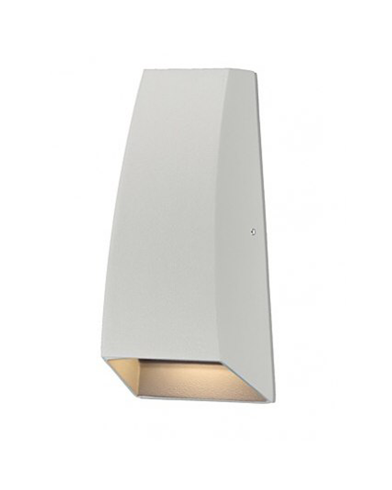 Aplique de exterior LED 17cm 6W 3000K de aluminio IP54