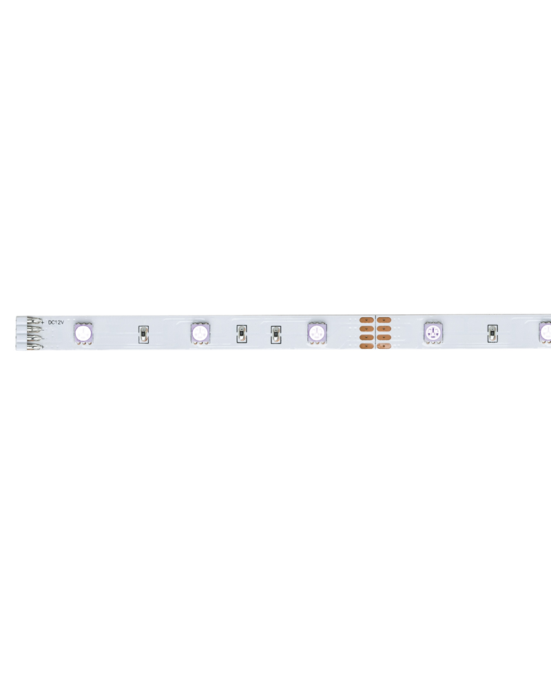 Kit de tira LED 1 metro 8W 12V con transformador luz blanca 2700k