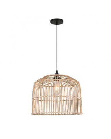 Ceiling lamp 39cm rattan E27 60W