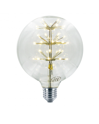 LED Clear Globe Bulb 125 mm. tree E27 1.8W 2200K 145Lm.