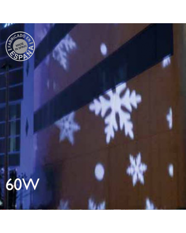 Proyector Luz Láser Led Navidad Fachada Christmas con Panel Solar