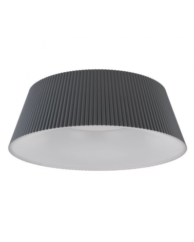 LED ceiling lamp 46cm made of metal and acrylic, opal and anthracite finish 45W CCT DIMMABLE