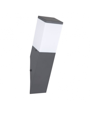 Outdoor wall light 33cm stainless steel anthracite finish E27 15W IP44