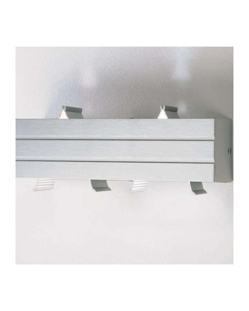 Aplique 2 luces Milan 5983 Halógeno Aluminio Anodizado 2xG9