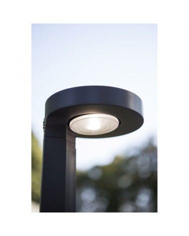 SOLAR outdoor beacon 45cm LED dark grey finish 2W 4000K