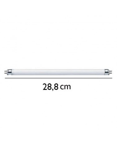 Tubo fluorescente trifósforo 8W T5 28,8cm 4000K F8T5/840 Luz día