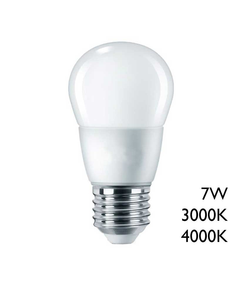 Bombilla esférica LED 7W E27 806Lm