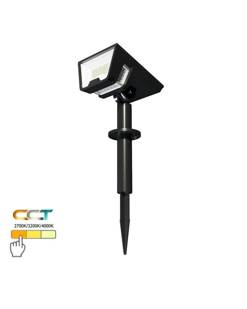 SOLAR outdoor spike 30.4cm LED 0.7W CCT Switch 2700K/3200K/4000K