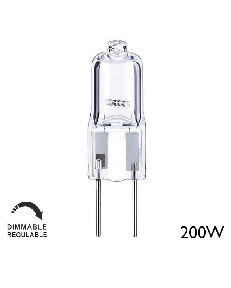 Halogen bulb 2 pin GY6.35 200W 24V