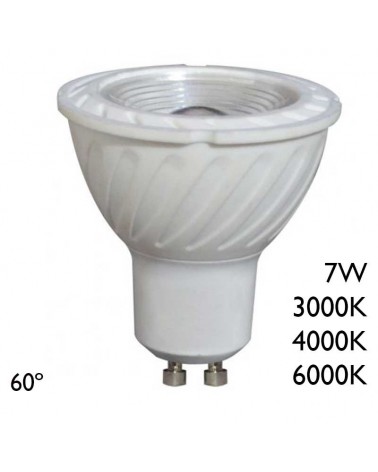 Dichroic LED 7W GU10 60º 600Lm