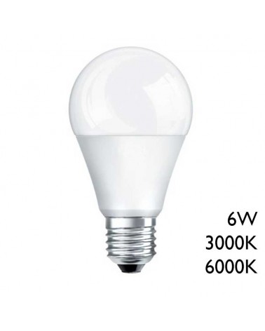 Standard LED Bulb E27 6W 480Lm 12/24V