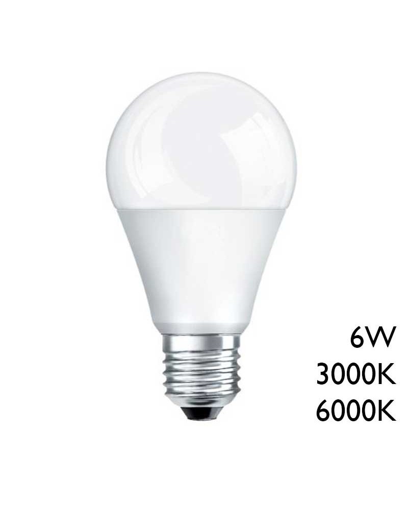 Bombilla Estándar LED E27 6W 480Lm 12/24V