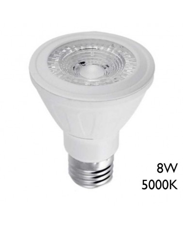 Bulb 63mm PAR20 LED 8W E27 5000K 230V