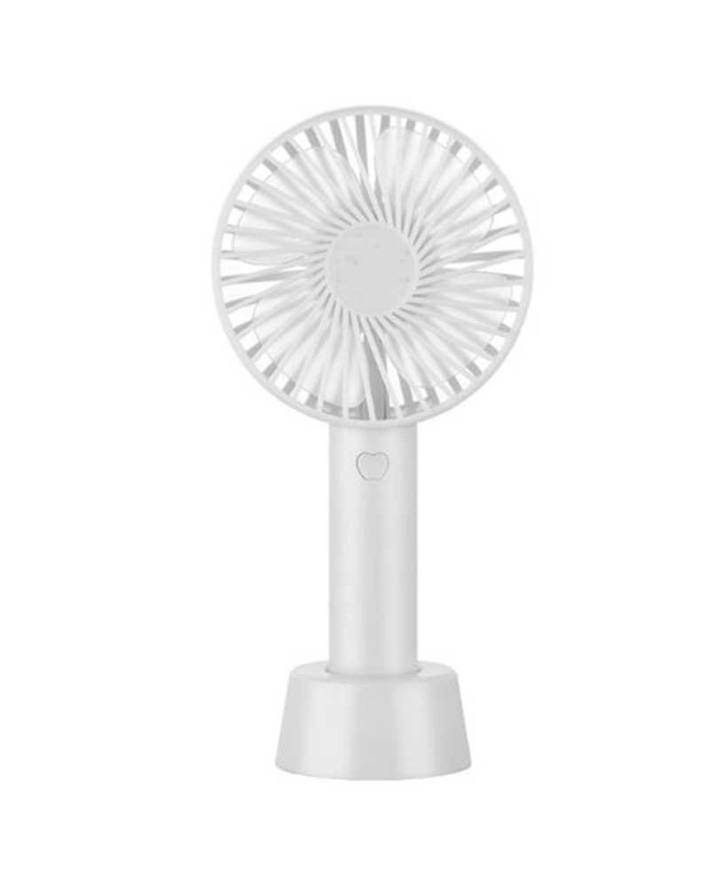 Rechargeable hand fan 21.3cm 3 levels 4.5W