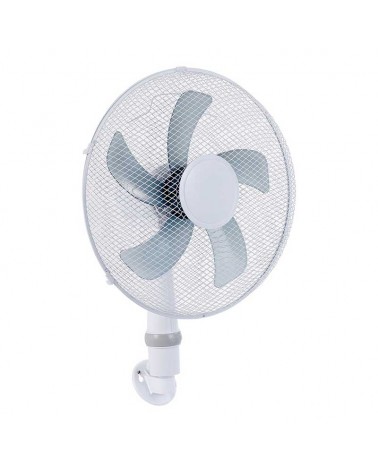 Ventilador 3 posiciones blanco 45W aspas 40cm altura regulable 107-133cm