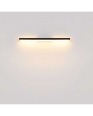 Bathroom wall light 80cm metal and aluminum LED 18W 3000K-6000K