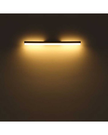 Bathroom wall light 80cm metal and aluminum LED 18W 3000K-6000K