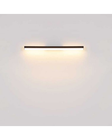 Bathroom wall light 80cm metal and aluminum LED 18W 3000K-6000K