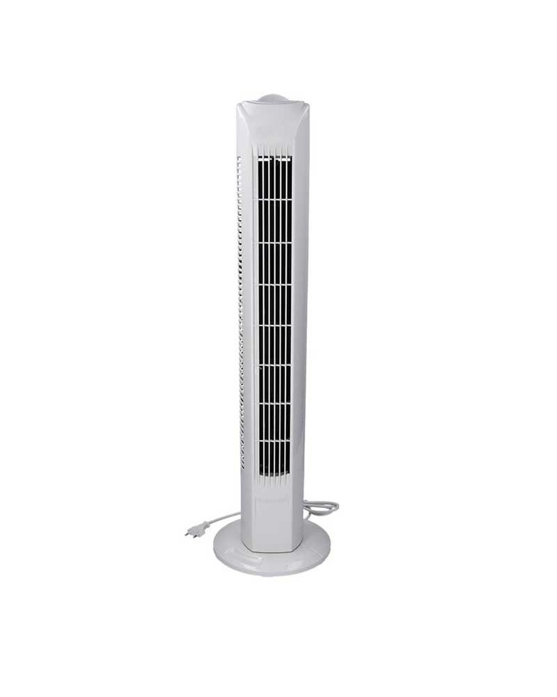 Ventilador de torre blanco 45W 78cm de altura