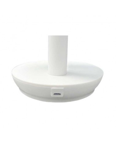 Ventilador de mesa blanco 5W recargable aspas Ø14,5cm