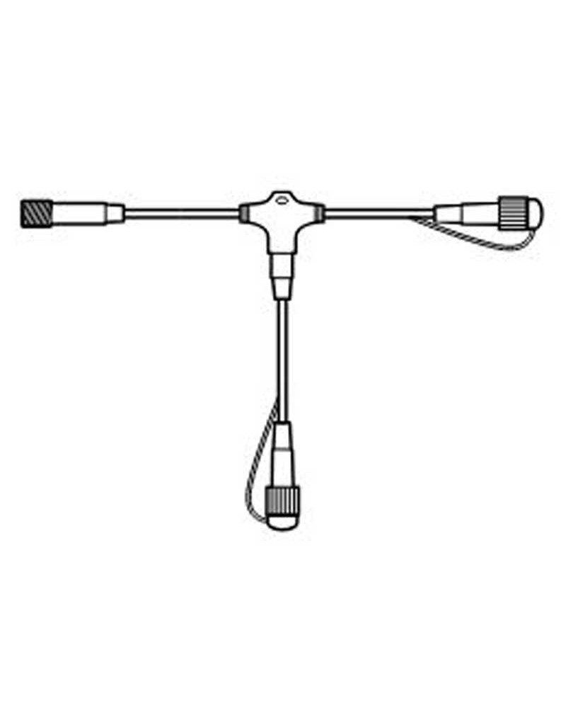 "T" shape light tube connector