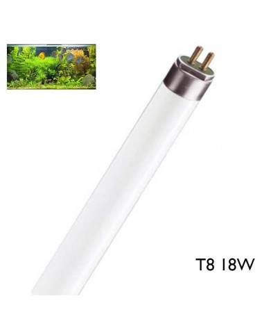 Tubo fluorescente para acuario 18W 59mm F18T8/AL