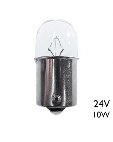 Mini spherical bulb 18x35mm 10W 24V BA15S