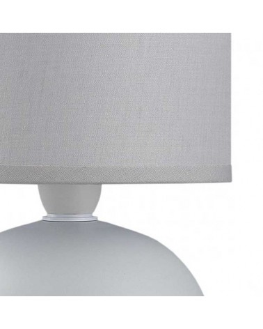 Table lamp 25cm in ceramic and fabric E14