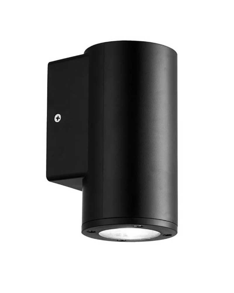 Aplique de exterior 14,8cm de alto negro G10 IP65