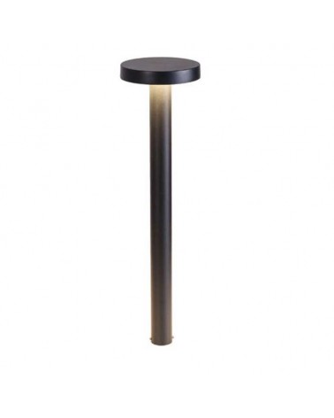 Baliza de exterior LED 20cm de aluminio acabado negro 5W 4000K IP65