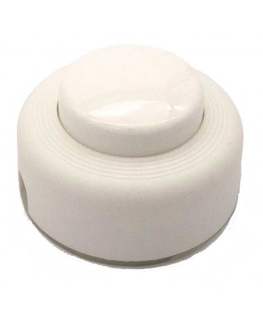 Foot switch white finish IP40