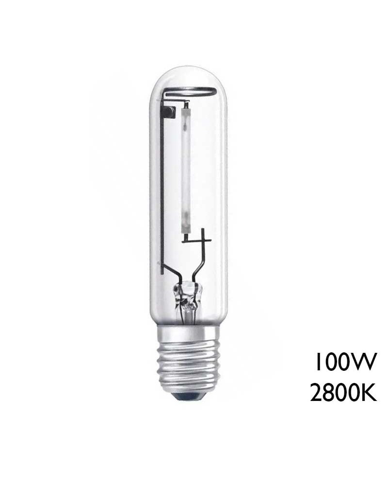 HLI Tubular metal halide bulb lamp 100W E40 2800K