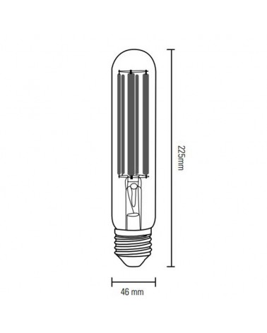 Bombilla Industrial alta luminosidad de filamentos T46 LED 40W 4000K E40