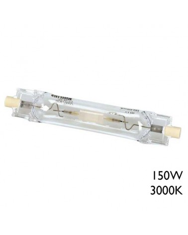 Lámpara halogenuro metálico lineal SYLVANIA 150W 3000K WDL Rx7s