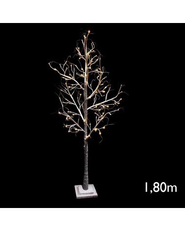 1.8m LED winter tree suitable for outdoor warm light