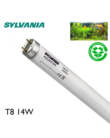 Aquastar SYLVANIA 14W 10000K F14W/T8 Aquarium Fluorescent Tube