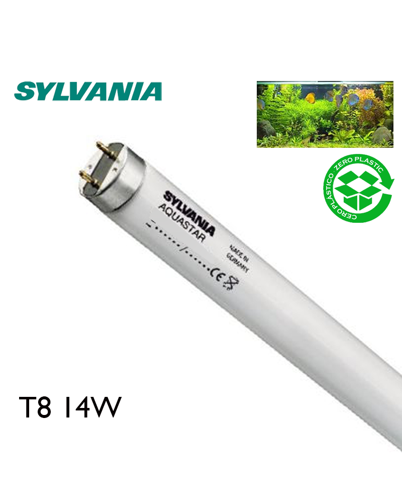 Aquastar SYLVANIA 14W 10000K F14W/T8 Aquarium Fluorescent Tube