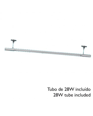 Soporte colgante para tubo fluorescente incluído 28W 2G11 peformante