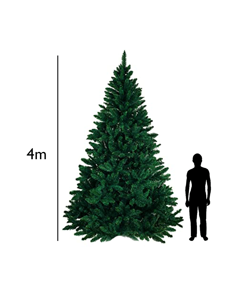 4 meter giant green Christmas pine tree