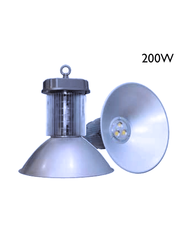 Campana LED 200W IP65 5000K 90º 31.014 Lúmenes 50.000h