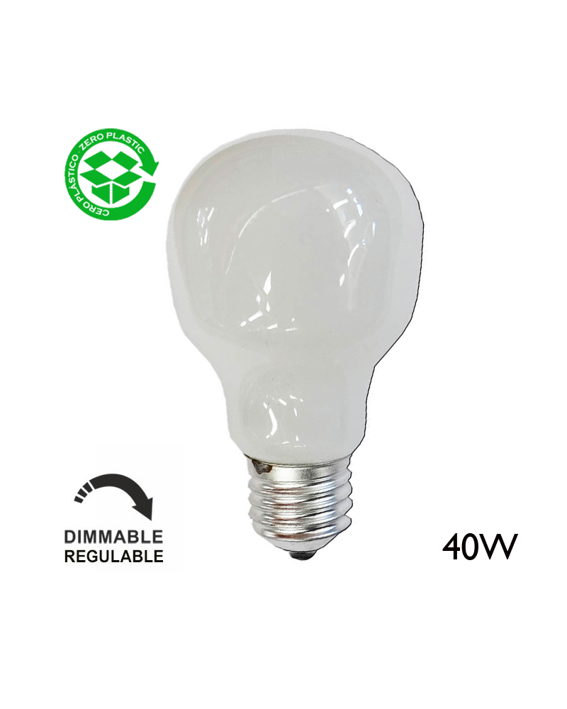 Standard incandescent softlight bulb 40W E27