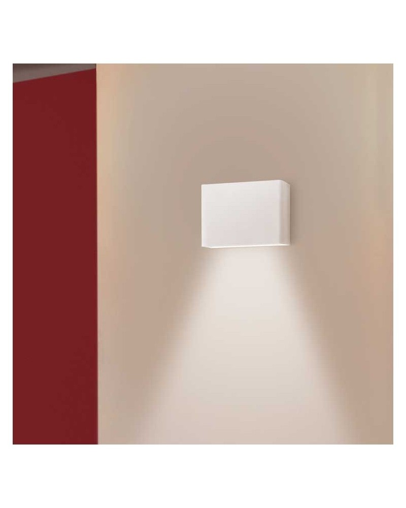 Interruptor de pared cuadrado rectangular y redondo blanco y